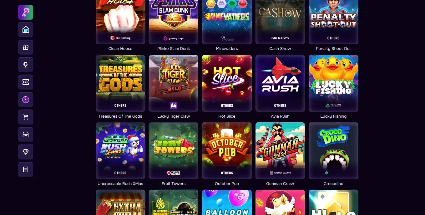 Kraken casino официальный сайт - интерфейс казино